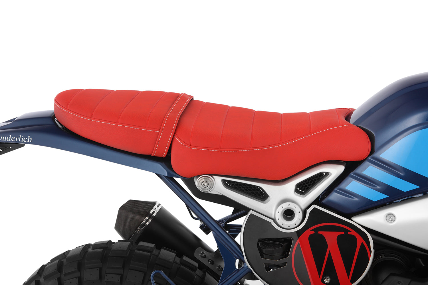 Wunderlich Rider Seat Aktivkomfort Solo | Brown | BMW R nineT -   Pyramid Motorcycle Accessories