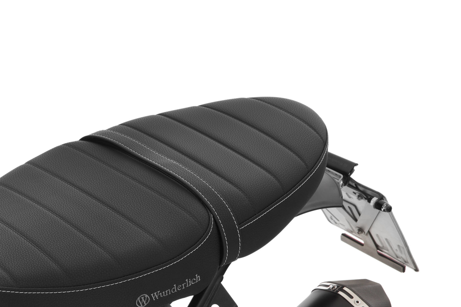 Wunderlich Passenger Seat Aktivkomfort Rear | Brown | BMW R nineT -   Pyramid Motorcycle Accessories