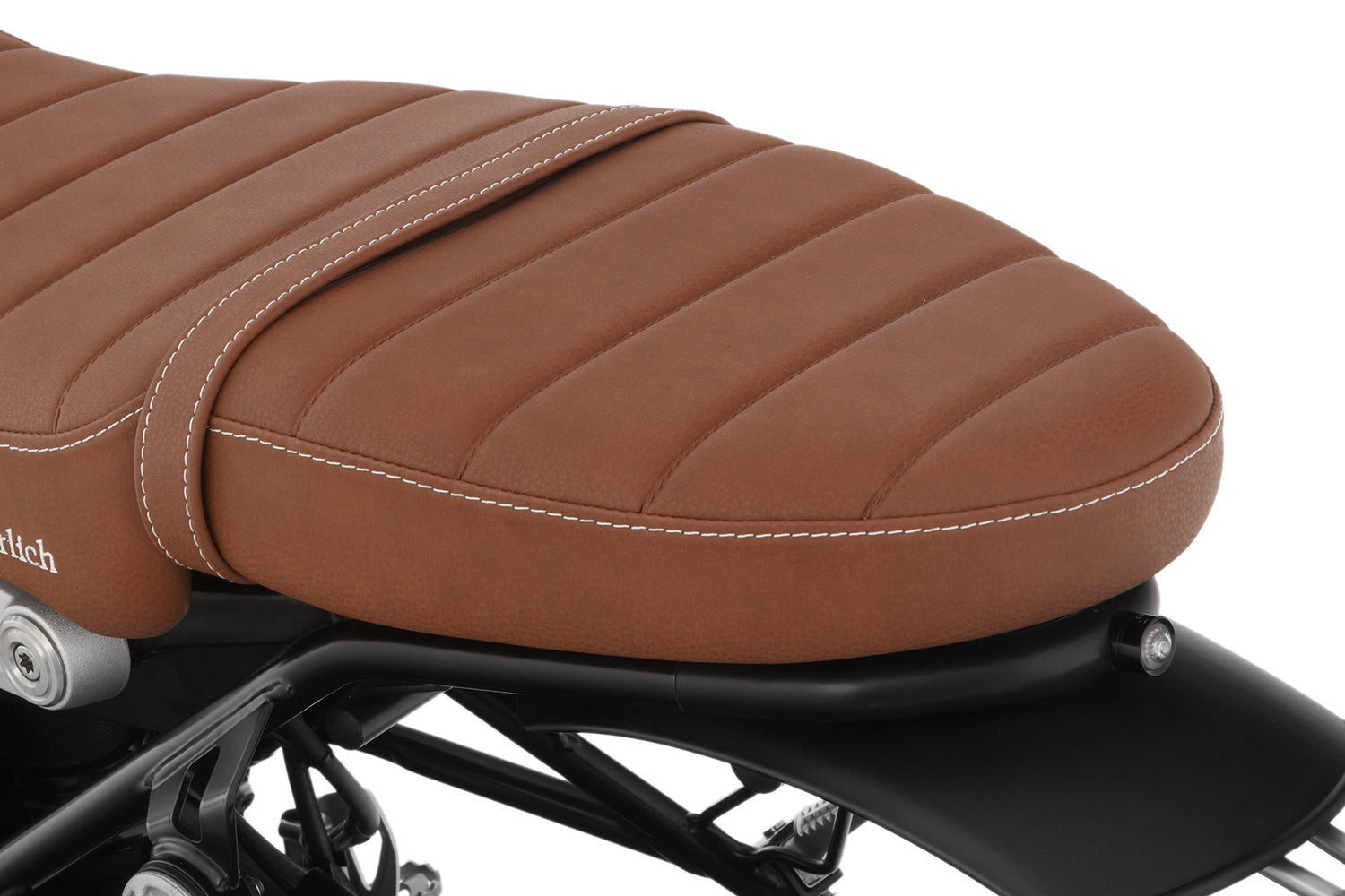 Wunderlich Passenger Seat Aktivkomfort Standard with Aftermarket Seat Heating | Black -   Pyramid Motorcycle Accessories