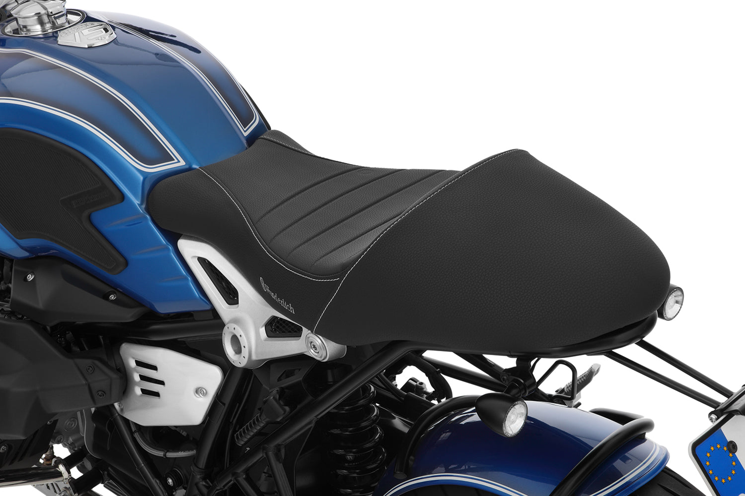 Wunderlich Passenger Seat Aktivkomfort Standard with Seat Heating | Black | BMW R 1250 R -   Pyramid Motorcycle Accessories