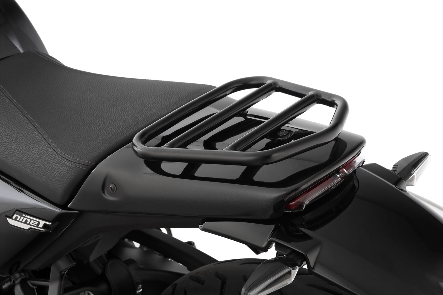 Wunderlich Rear Cover with Luggage Rack | Black | BMW R 12 nineT -   Pyramid Motorcycle Accessories