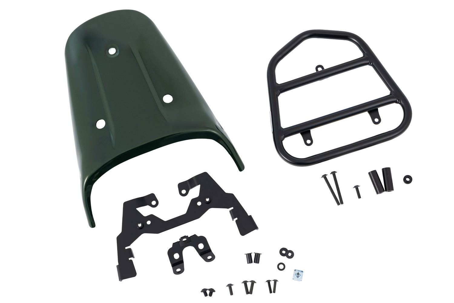 Wunderlich Rear Cover with Luggage Rack | Aluminum | BMW R 12 S -   Pyramid Motorcycle Accessories