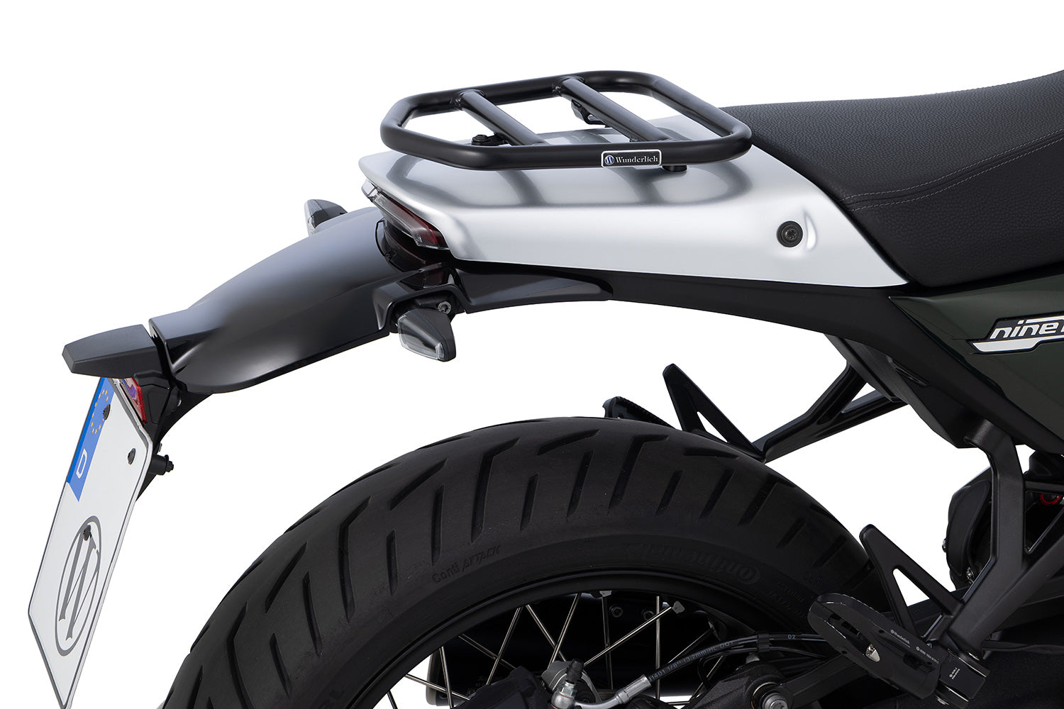 Wunderlich Rear Cover with Luggage Rack | Aluminum | BMW R 12 S -   Pyramid Motorcycle Accessories