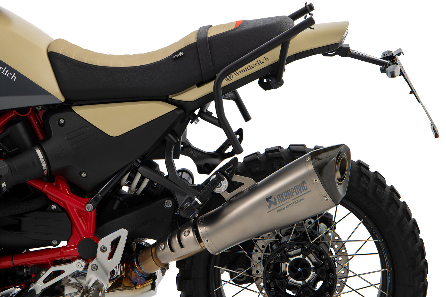 Wunderlich Luggage System Vario Case X-case with X-rack Light Set | Black-Silver -   Pyramid Motorcycle Accessories