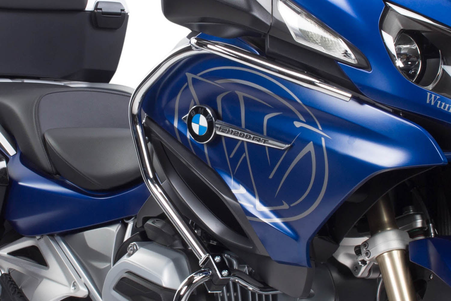 Wunderlich Fairing Protector | R 1200 RT | Chromed -   Pyramid Motorcycle Accessories