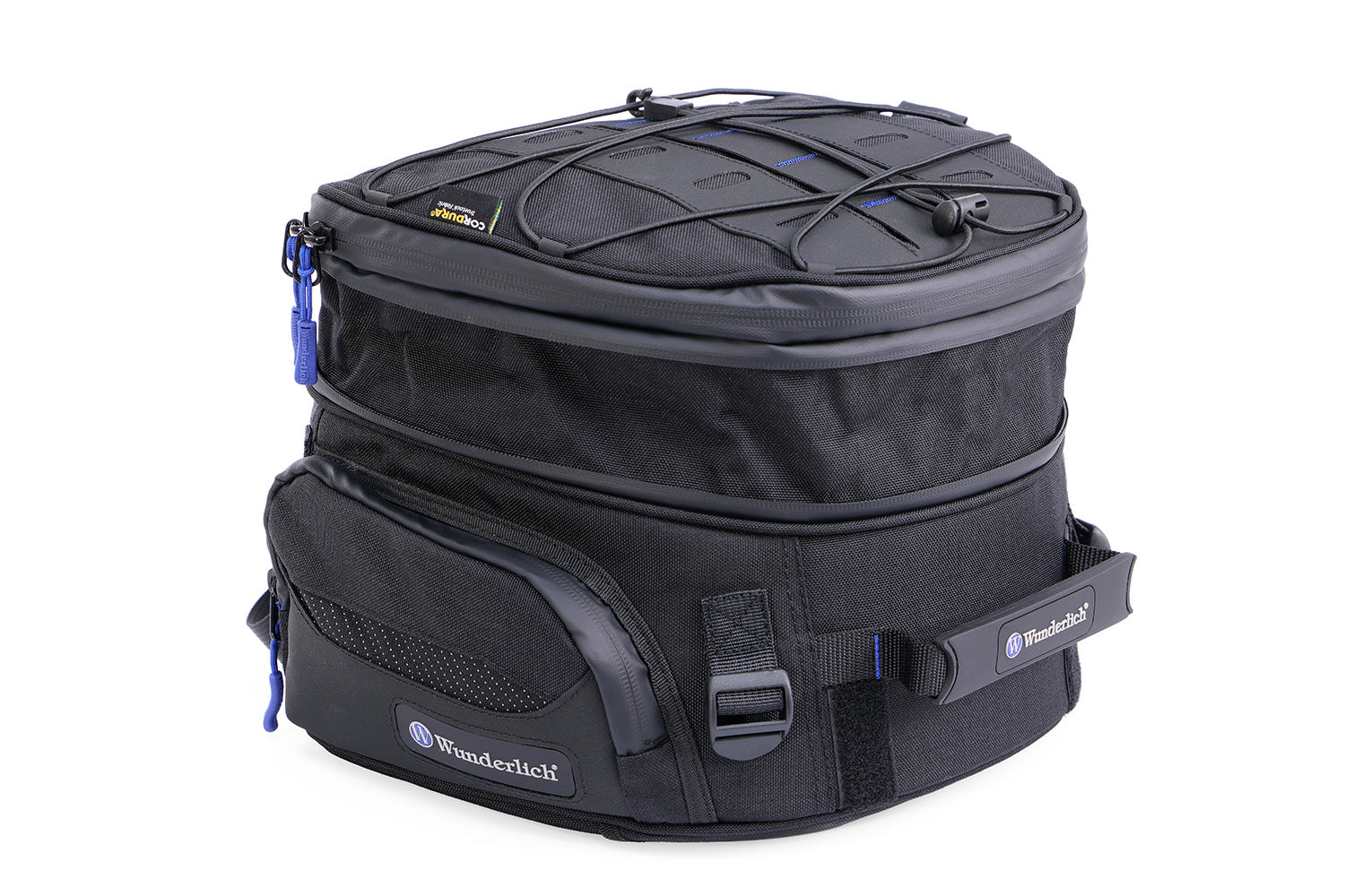 Wunderlich “Elephant” Seat and Luggage Rack Bag | Black | R nineT -   Pyramid Motorcycle Accessories