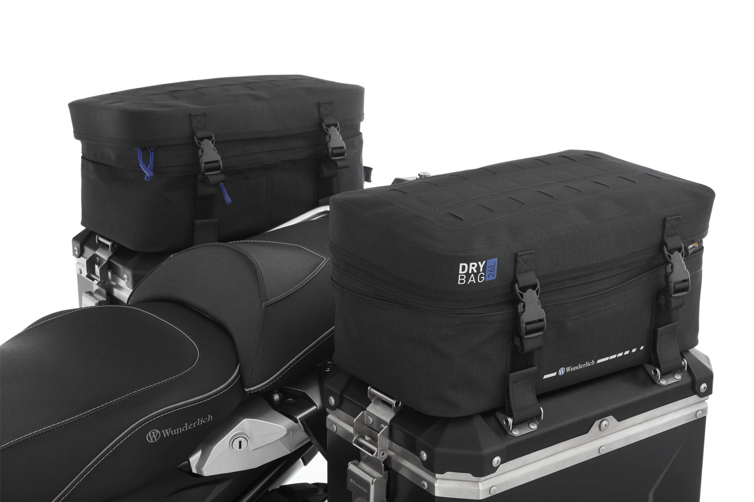 Wunderlich Top Case Bag Elephant Drybag | Black | BMW R nineT -   Pyramid Motorcycle Accessories