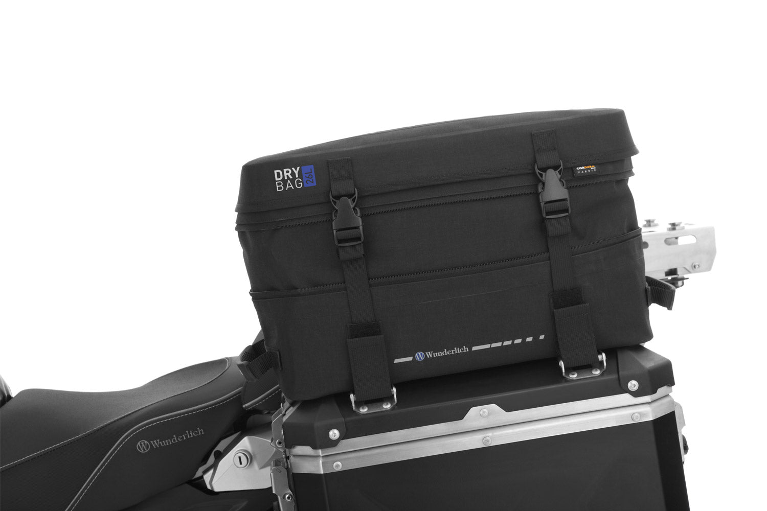 Wunderlich Top Case Bag Elephant Drybag | Black | BMW R nineT -   Pyramid Motorcycle Accessories