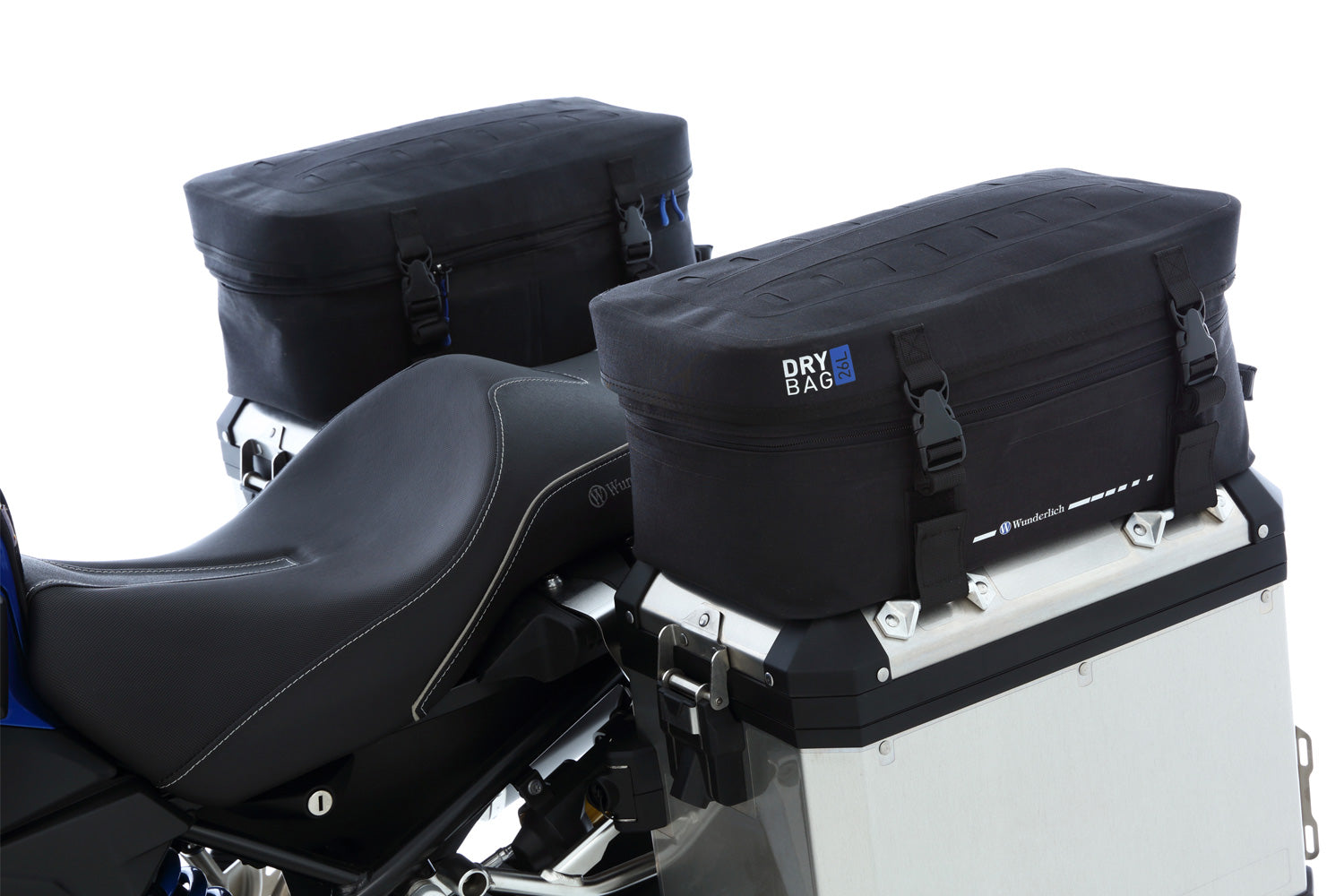 Wunderlich Top Case Bag Elephant Drybag Right | Black | BMW F 650 GS -   Pyramid Motorcycle Accessories