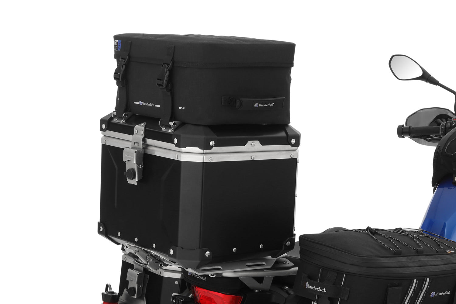 Wunderlich Top Bag Case Left | Black | BMW R 1300 GS -   Pyramid Motorcycle Accessories