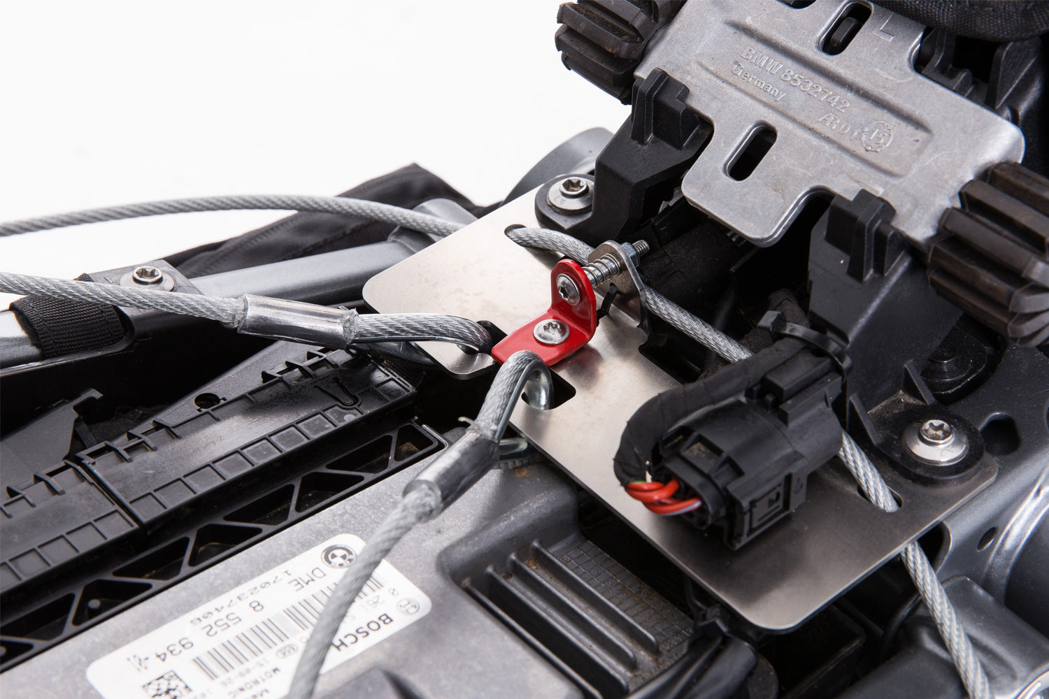 Wunderlich Helmet Anti-theft System Helm-lock | Silver | BMW R 1200 RT -   Pyramid Motorcycle Accessories