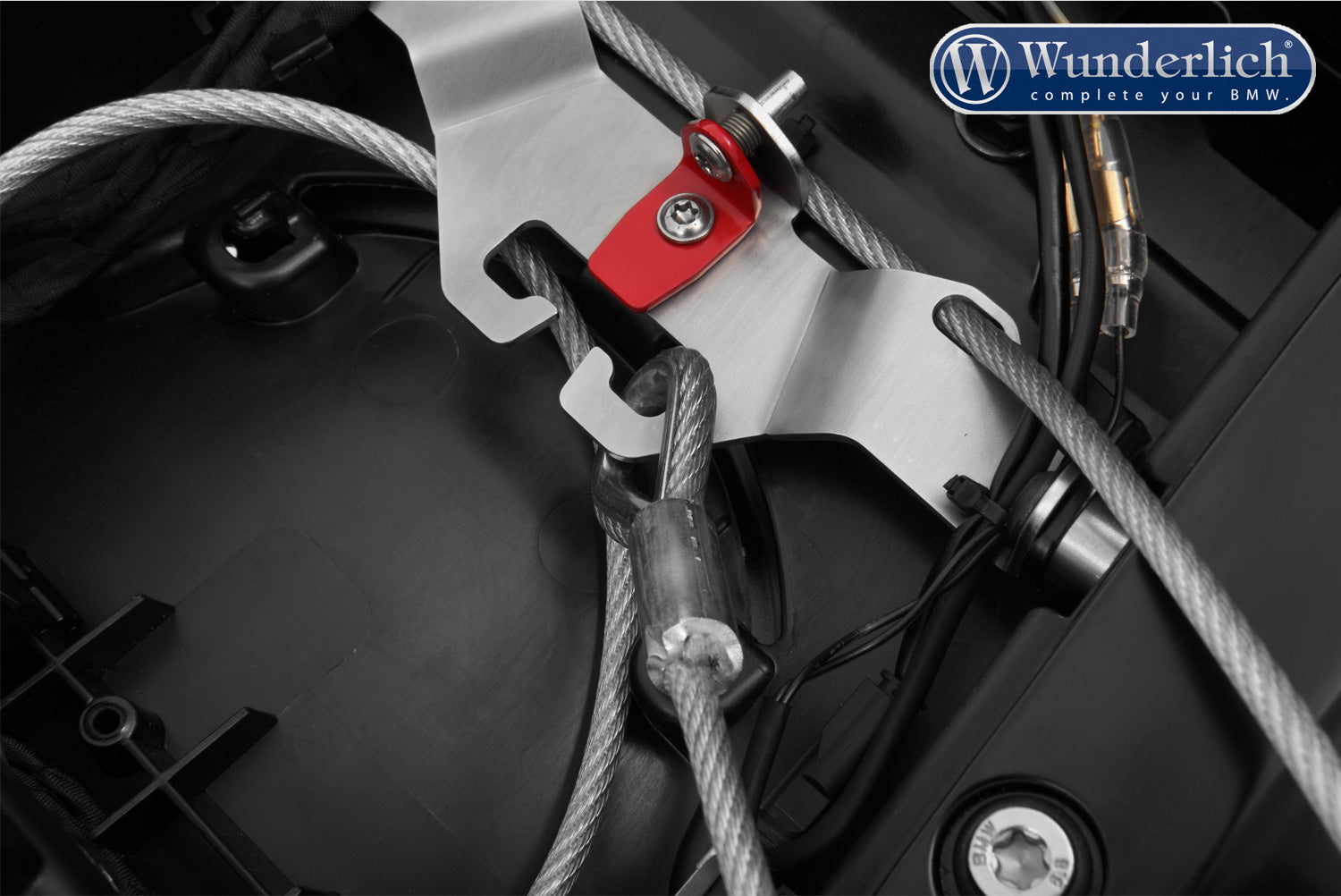 Wunderlich Helmet Anti-theft System Helm-lock | BMW R 1200 RS -   Pyramid Motorcycle Accessories