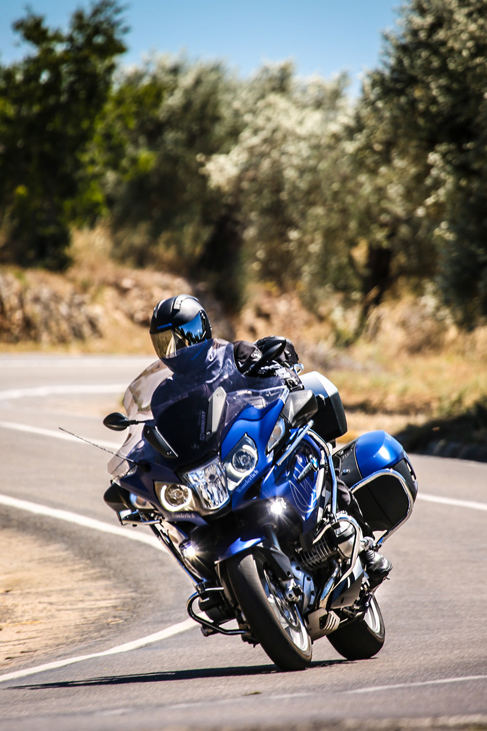 Wunderlich Helmet Anti-theft System Helm-lock | Silver | BMW S 1000 XR -   Pyramid Motorcycle Accessories