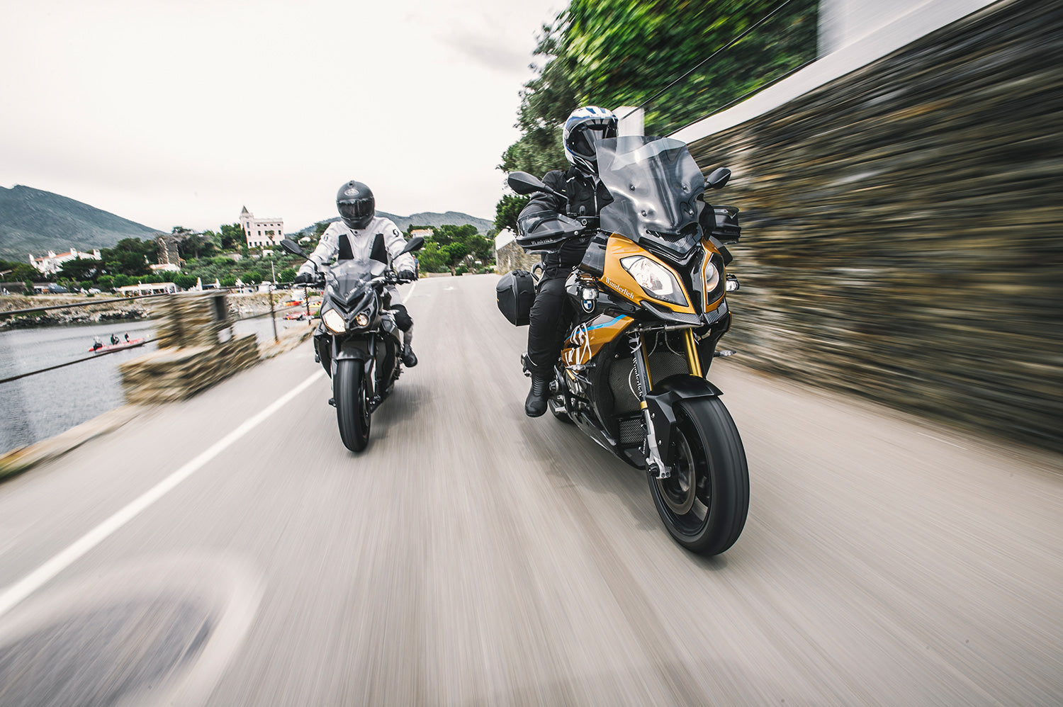 Wunderlich Helmlock Helmet Anti-theft Protection | Silver | BMW R 1250 RT -   Pyramid Motorcycle Accessories