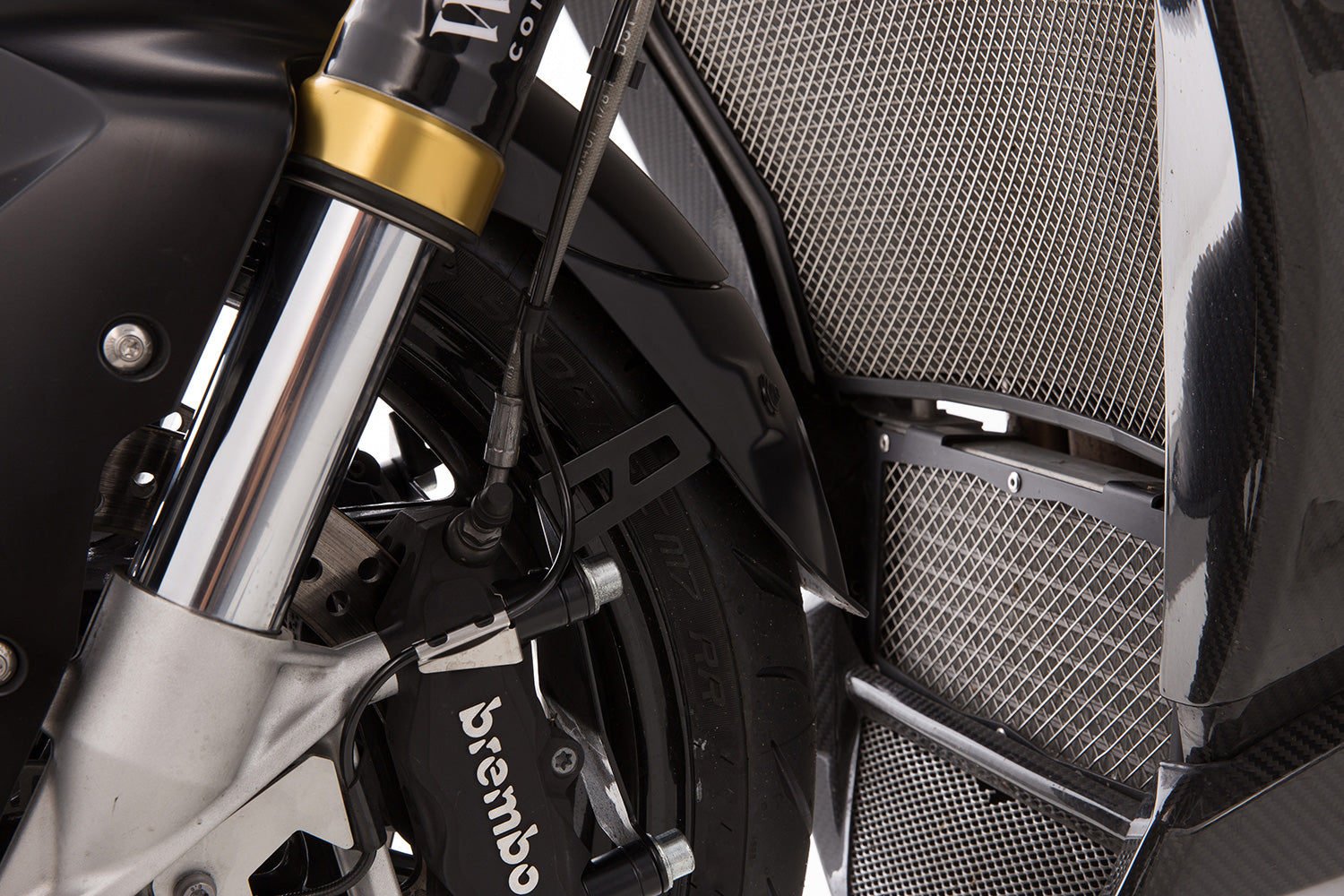 Wunderlich Mudguard Extension Extenda Fender XL Front | Black | BMW S 1000 XR -   Pyramid Motorcycle Accessories