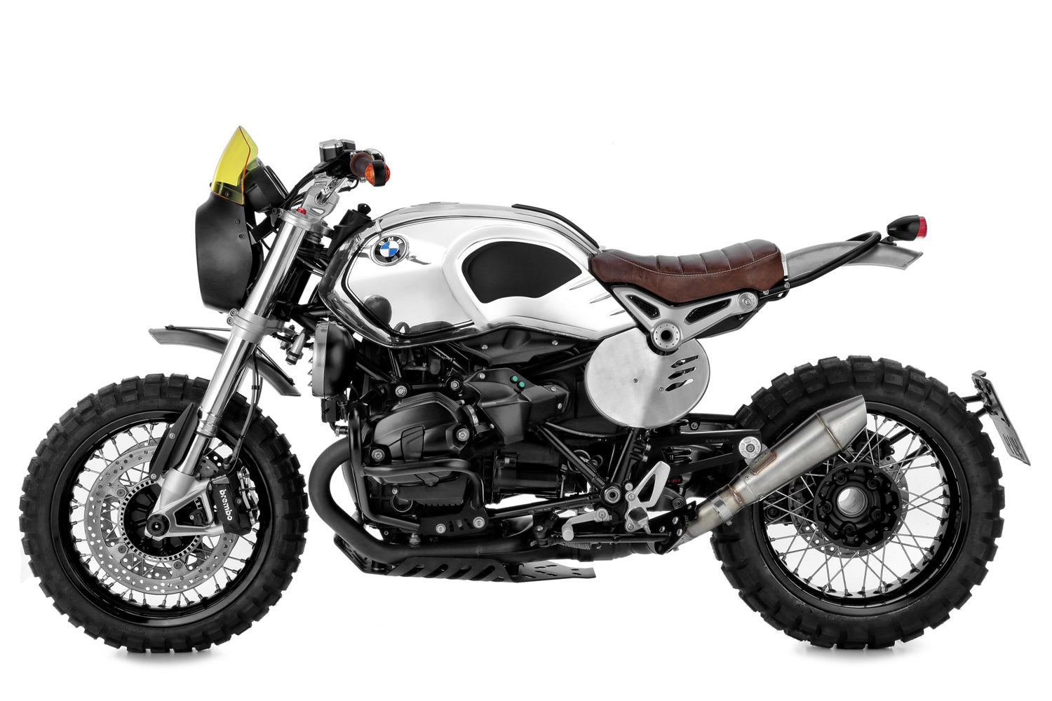 Wunderlich Classic Front Fender Low | Silver | BMW R nineT -   Pyramid Motorcycle Accessories