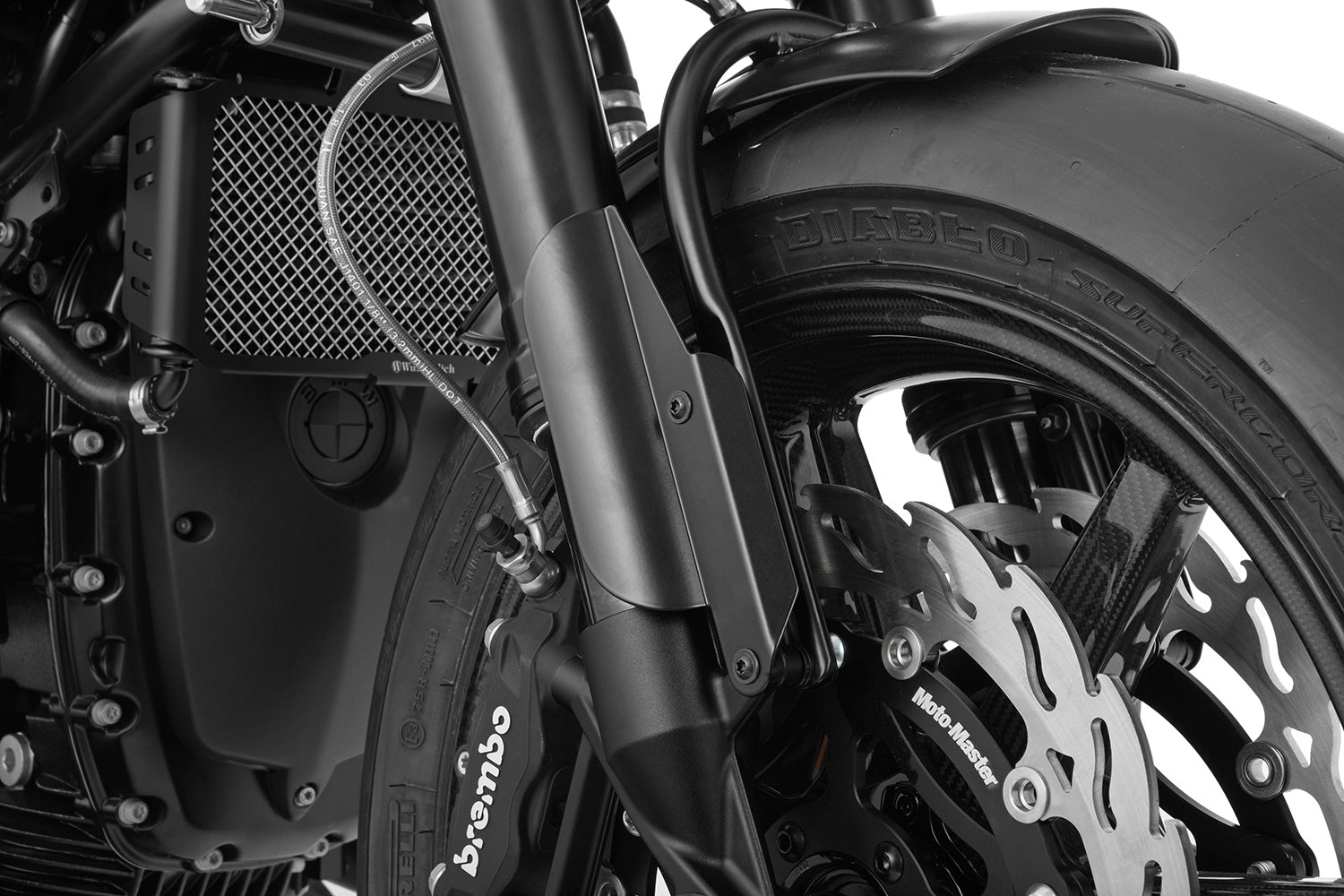 Wunderlich Fork Tube Cover | Black | BMW R 12 nineT -   Pyramid Motorcycle Accessories