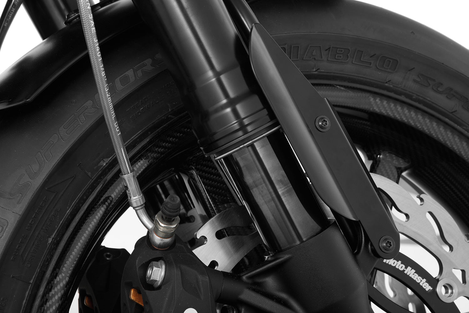 Wunderlich Fork Tube Cover | Black | BMW R 12 nineT -   Pyramid Motorcycle Accessories