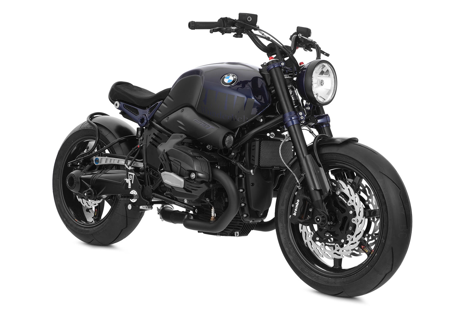 Wunderlich Fork Tube Cover | Black | BMW R 12 nineT -   Pyramid Motorcycle Accessories