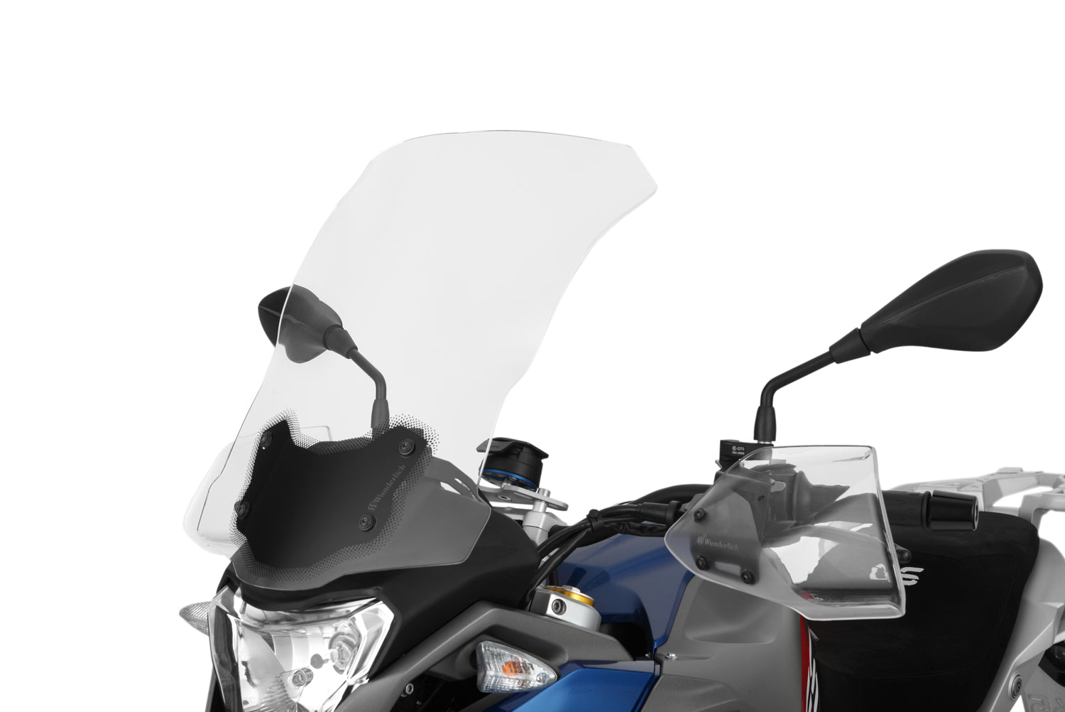 Wunderlich Windshield Marathon Pro Models without ACC | Clear | BMW R 1300 GS -   Pyramid Motorcycle Accessories