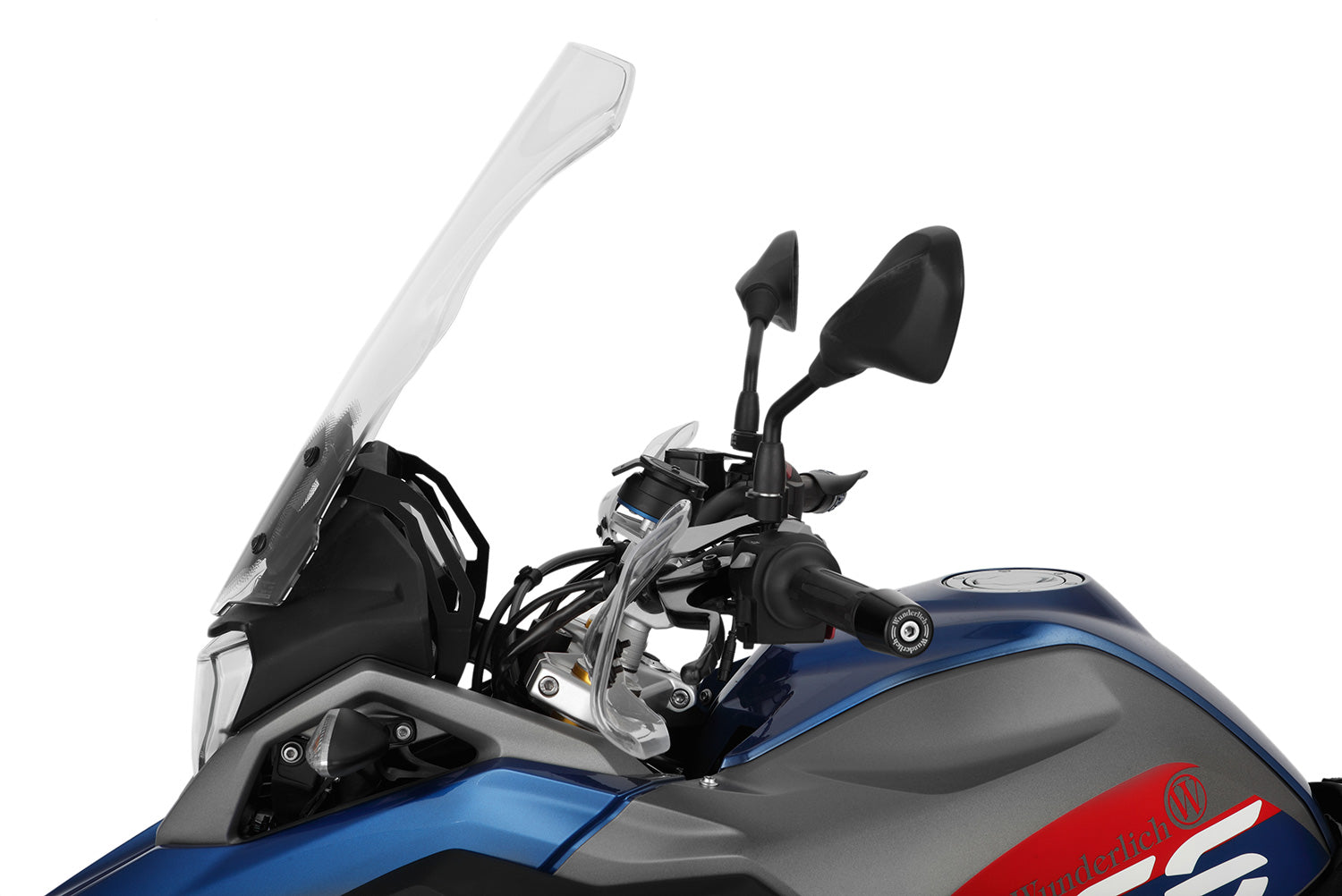 Wunderlich Windshield Marathon Models without Original Board Socket | Clear | BMW G 310 GS -   Pyramid Motorcycle Accessories