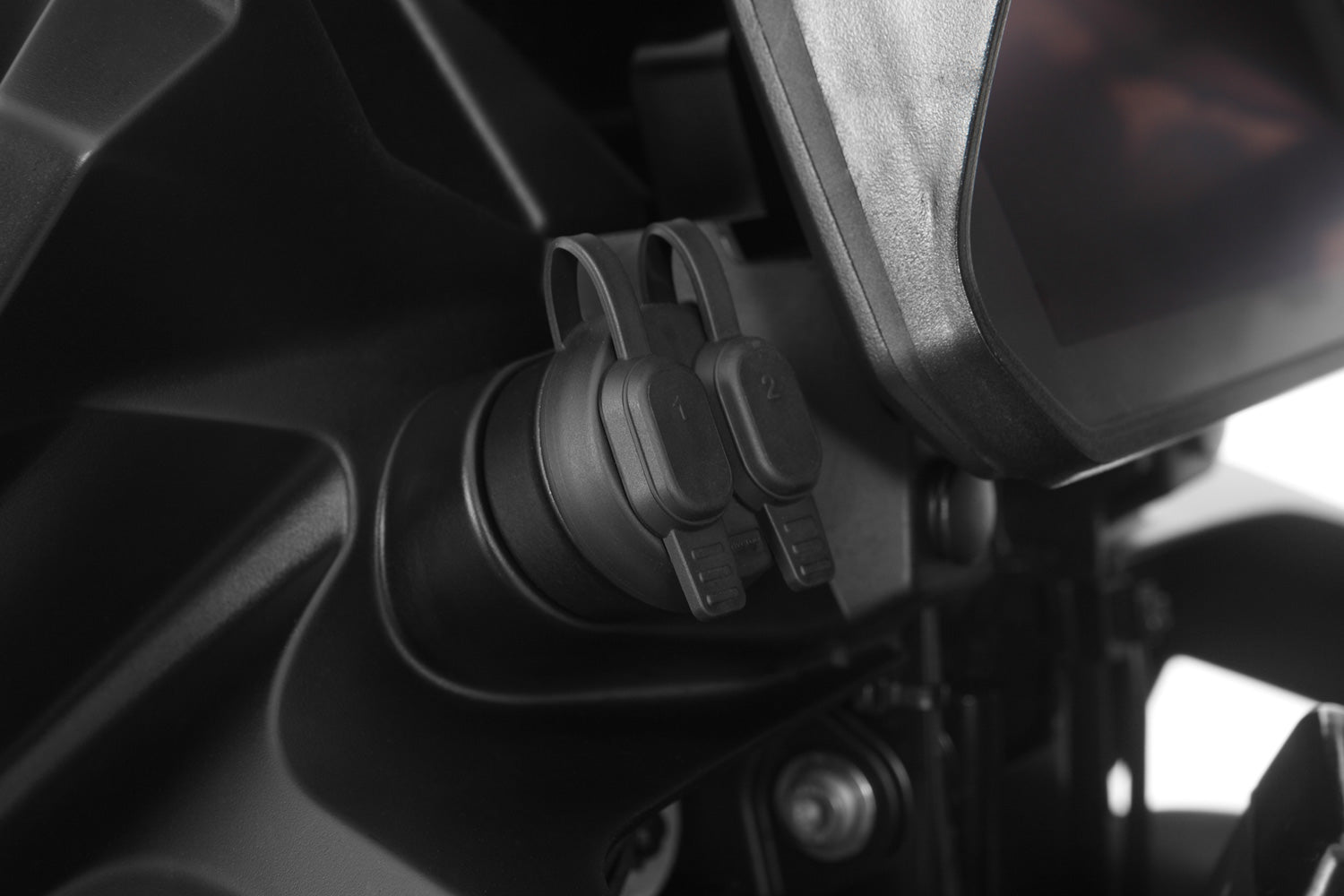 Wunderlich USB-C Dual Socket | Black | BMW R nineT -   Pyramid Motorcycle Accessories