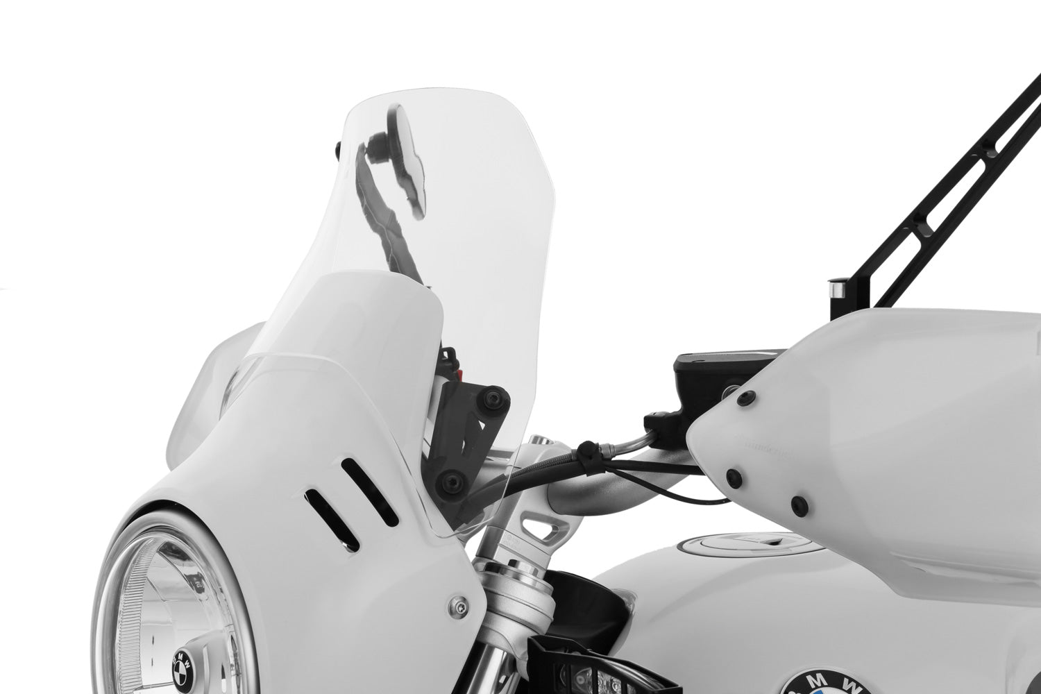 Wunderlich Screen Wind Guard Ergo | Light Smoke | BMW R 1250 GS -   Pyramid Motorcycle Accessories