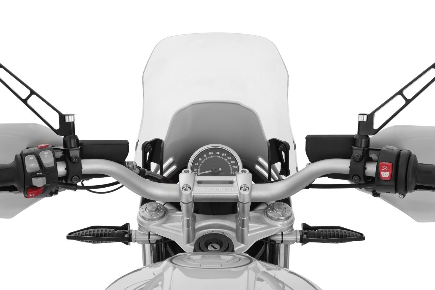 Wunderlich Screen Wind Guard Ergo | Light Smoke | BMW R 1250 GS -   Pyramid Motorcycle Accessories