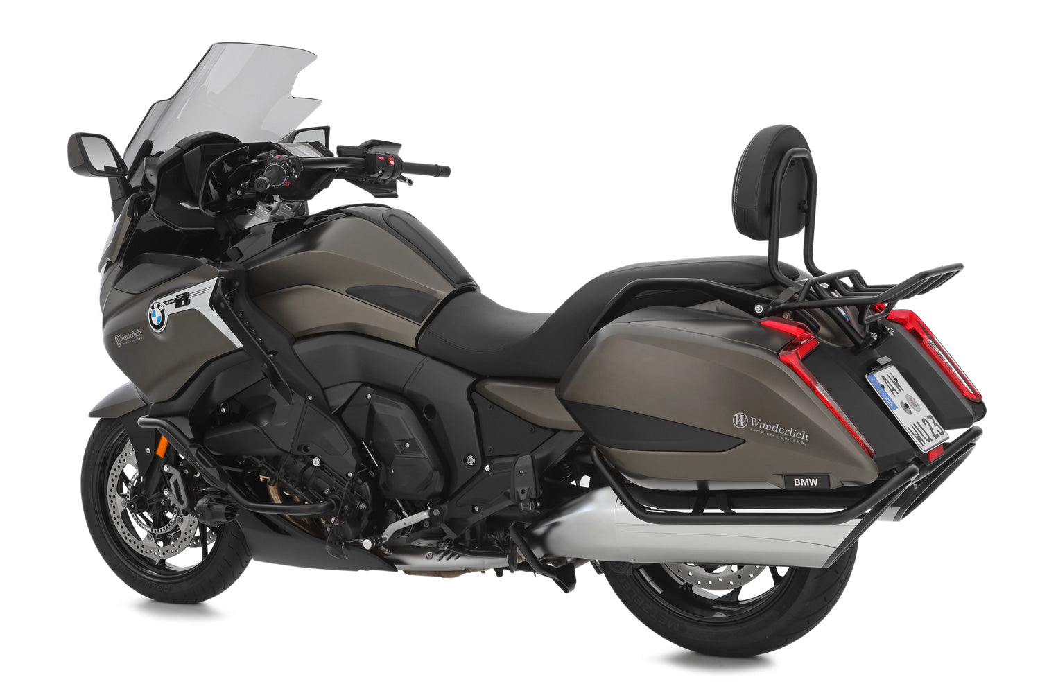 Wunderlich Back Cushion For Extreme Top Case | Black -   Pyramid Motorcycle Accessories