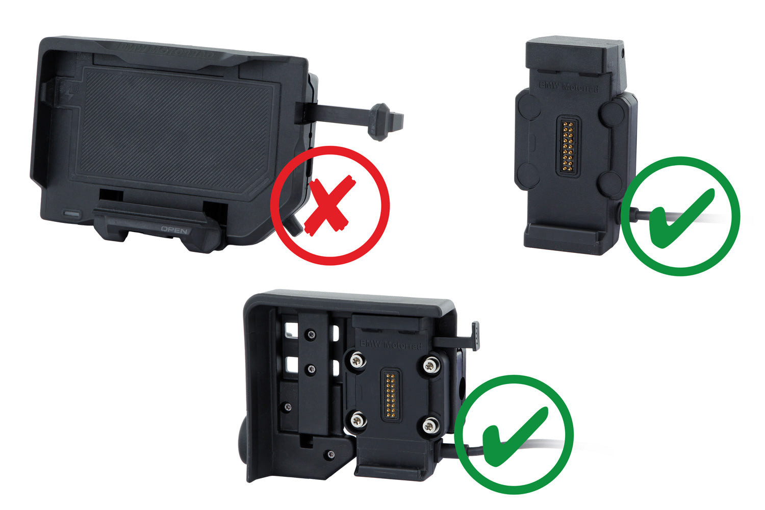 Wunderlich USB Charging Box with SPC + Mount | Black | BMW R nineT -   Pyramid Motorcycle Accessories