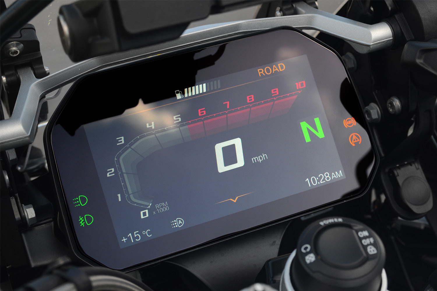 Wunderlich Tempered Glass Screen Protector | Clear | BMW C 400 X -   Pyramid Motorcycle Accessories