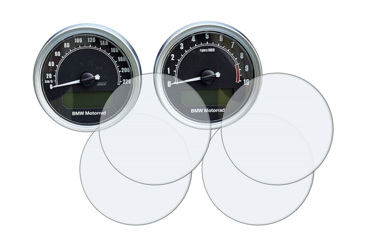 Wunderlich Display Protection Film Set | Clear |  R nineT -   Pyramid Motorcycle Accessories