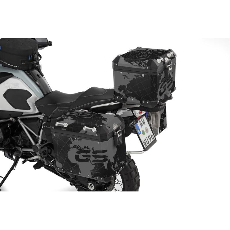 Wunderlich Decal Film for BMW Aluminum Case Set | Black -   Pyramid Motorcycle Accessories