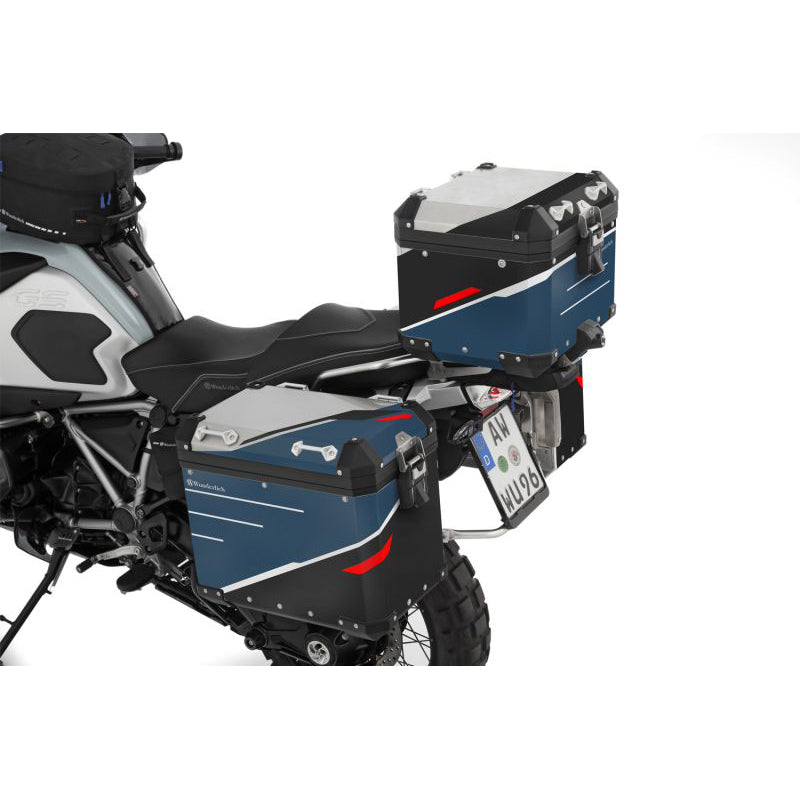 Wunderlich Decal Film for BMW Aluminum Topcase | Trophy Edition -   Pyramid Motorcycle Accessories