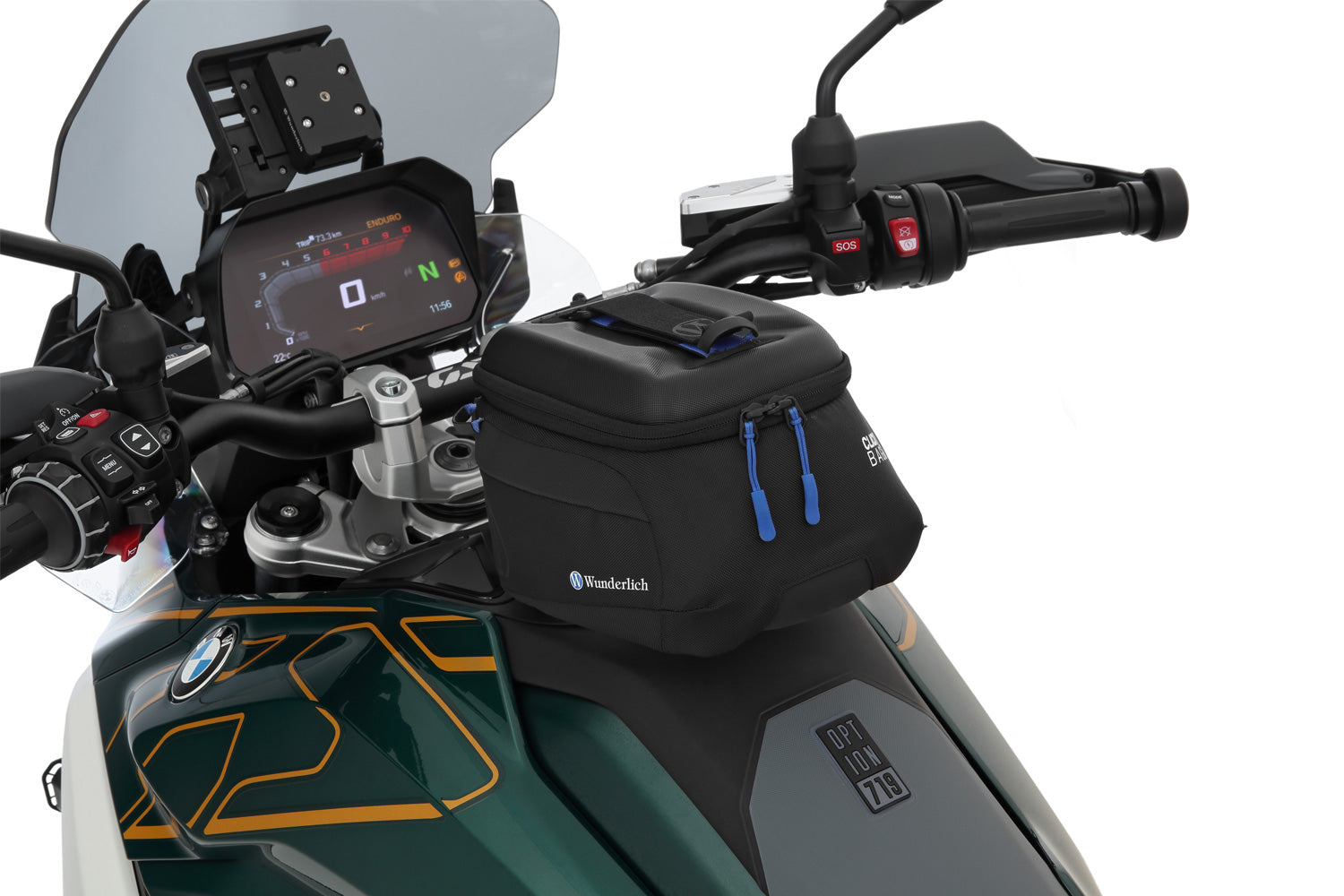 Wunderlich Tank Bag Click Bag 3 | Black | BMW R nineT -   Pyramid Motorcycle Accessories