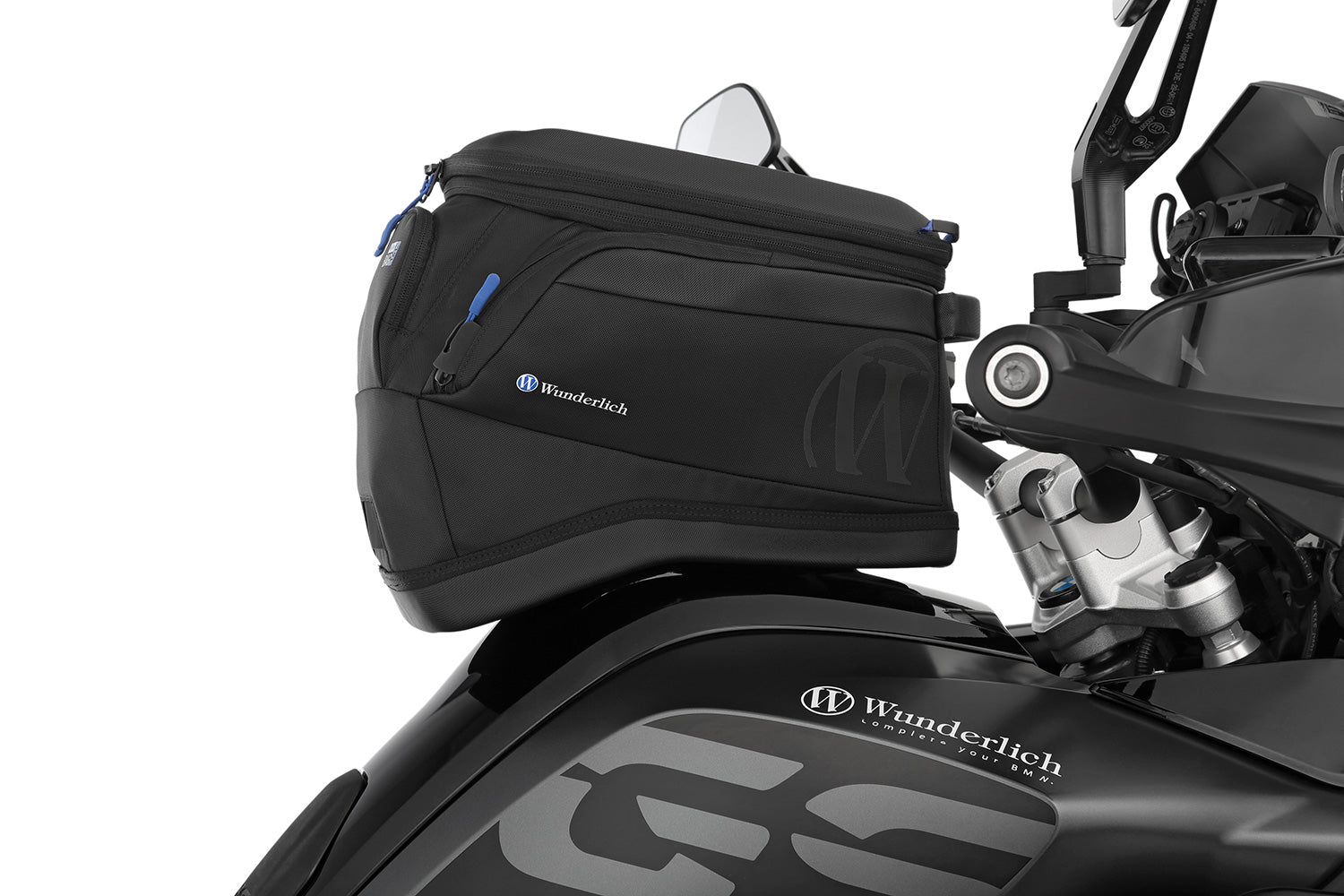 Wunderlich Tank Bag Elephant Drybag | Black | BMW R nineT -   Pyramid Motorcycle Accessories