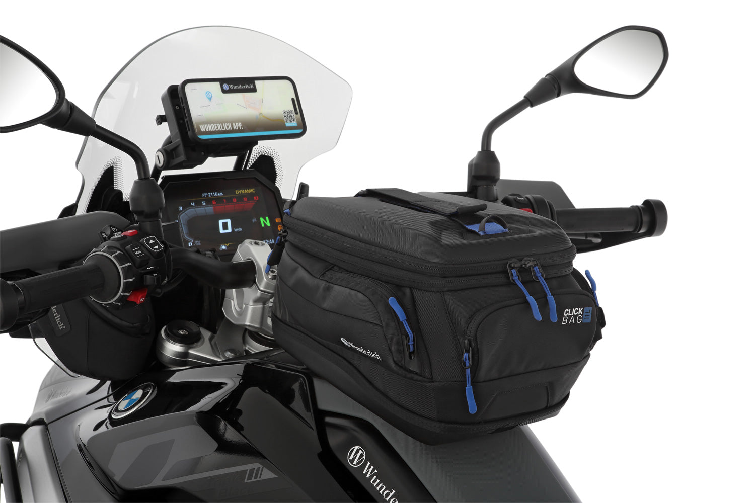 Wunderlich Tank Bag Click Bag 11 | Black | BMW R 12 -   Pyramid Motorcycle Accessories