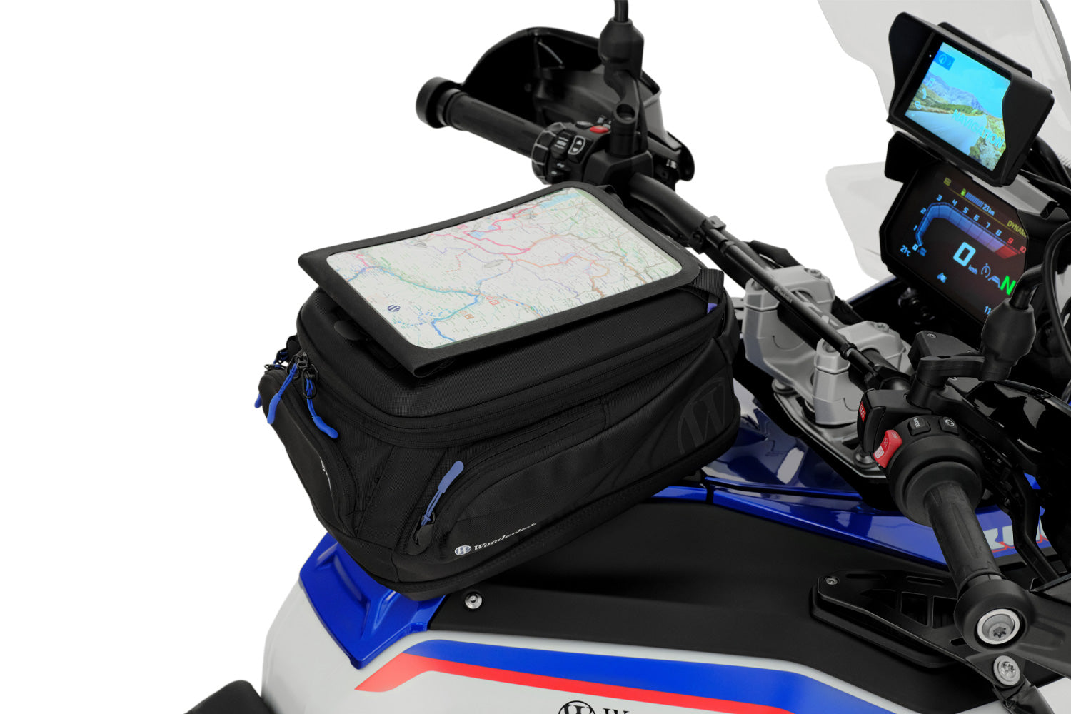 Wunderlich Tablet and Map Case For Click Bag Din A4 | Black | BMW R nineT -   Pyramid Motorcycle Accessories