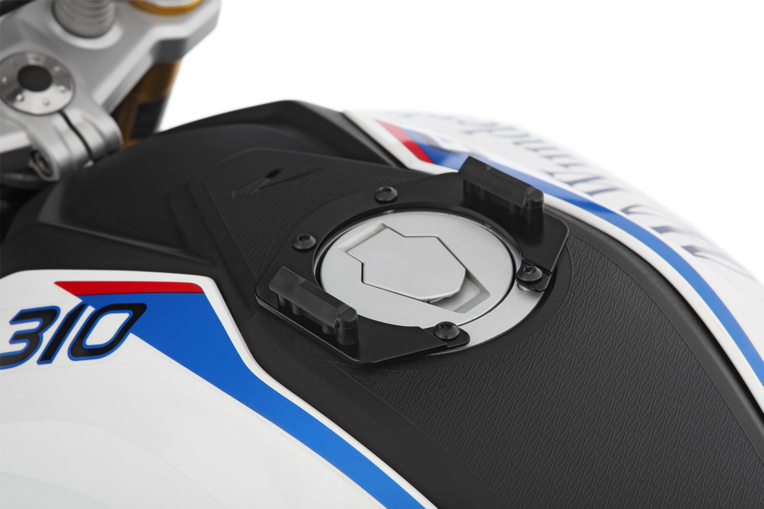 Wunderlich Tank Ring For Tank Click Bag | Black | BMW F 900 GS -   Pyramid Motorcycle Accessories