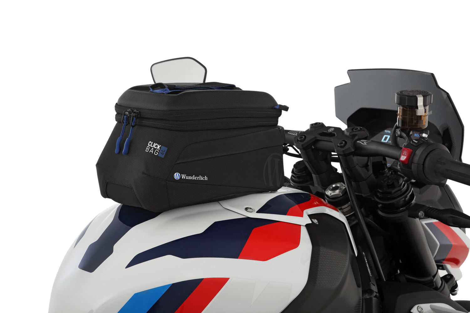 Wunderlich Tank Ring For Tank Click Bag | Black | BMW R nineT -   Pyramid Motorcycle Accessories