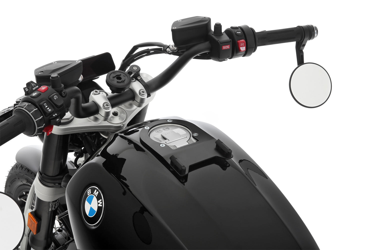Wunderlich Tank Ring For Tank Click Bag | Black | BMW F 800 S -   Pyramid Motorcycle Accessories