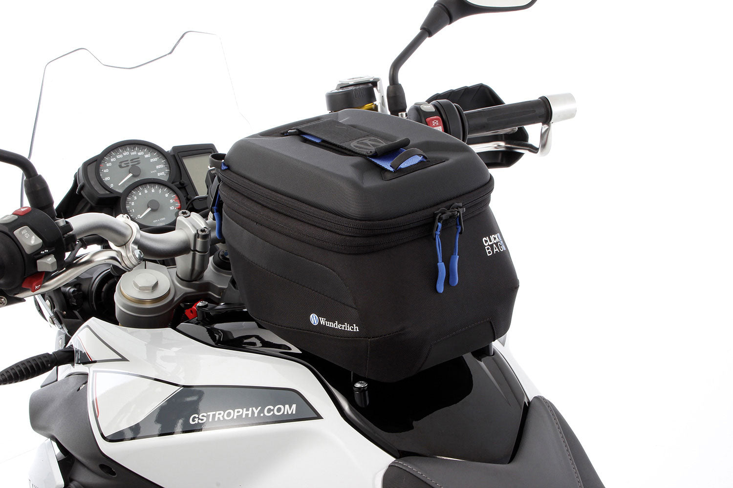 Wunderlich Tank Ring For Tank Click Bag | Black | BMW F 650 GS -   Pyramid Motorcycle Accessories