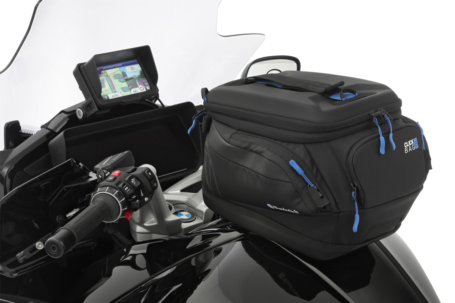 Wunderlich Tank Ring For Tank Click Bag | Black | BMW F 650 GS -   Pyramid Motorcycle Accessories