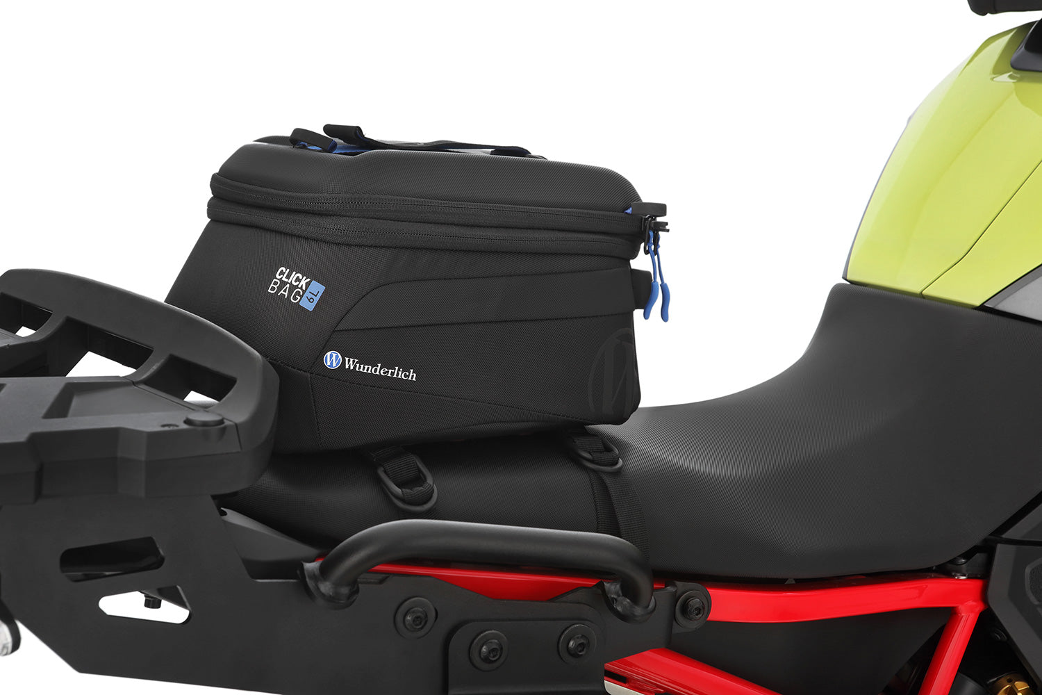 Wunderlich Rear Universal Mount For Click Bag | Black | BMW R nineT -   Pyramid Motorcycle Accessories