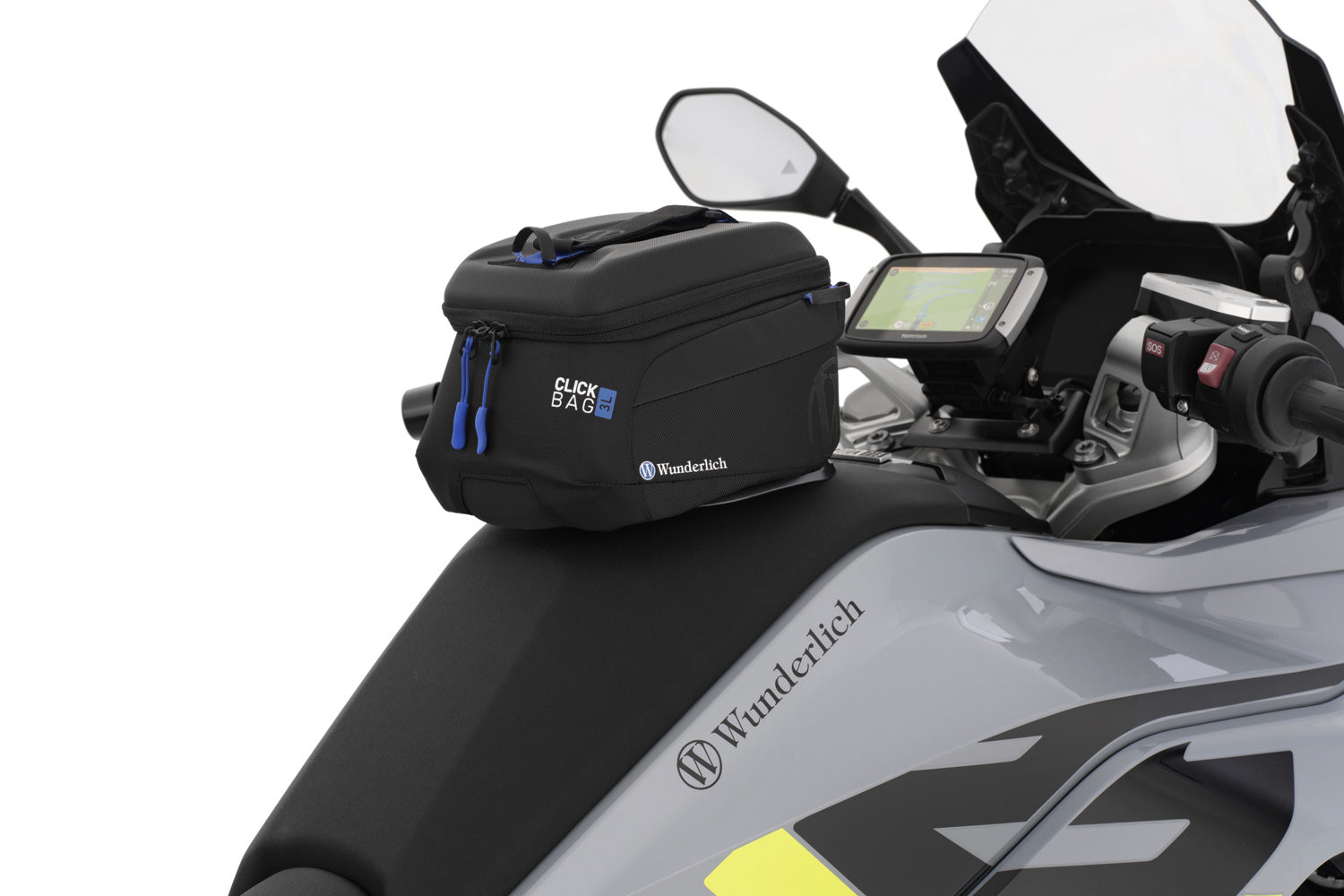 Wunderlich Tank Ring For Tank Click Bag | Black | BMW R 1300 R -   Pyramid Motorcycle Accessories