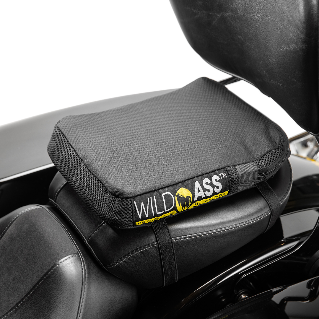 Wild Ass Motorcycle Air Cushion | Pillion - Classic-Seat Pads-Pyramid Motorcycle Accessories