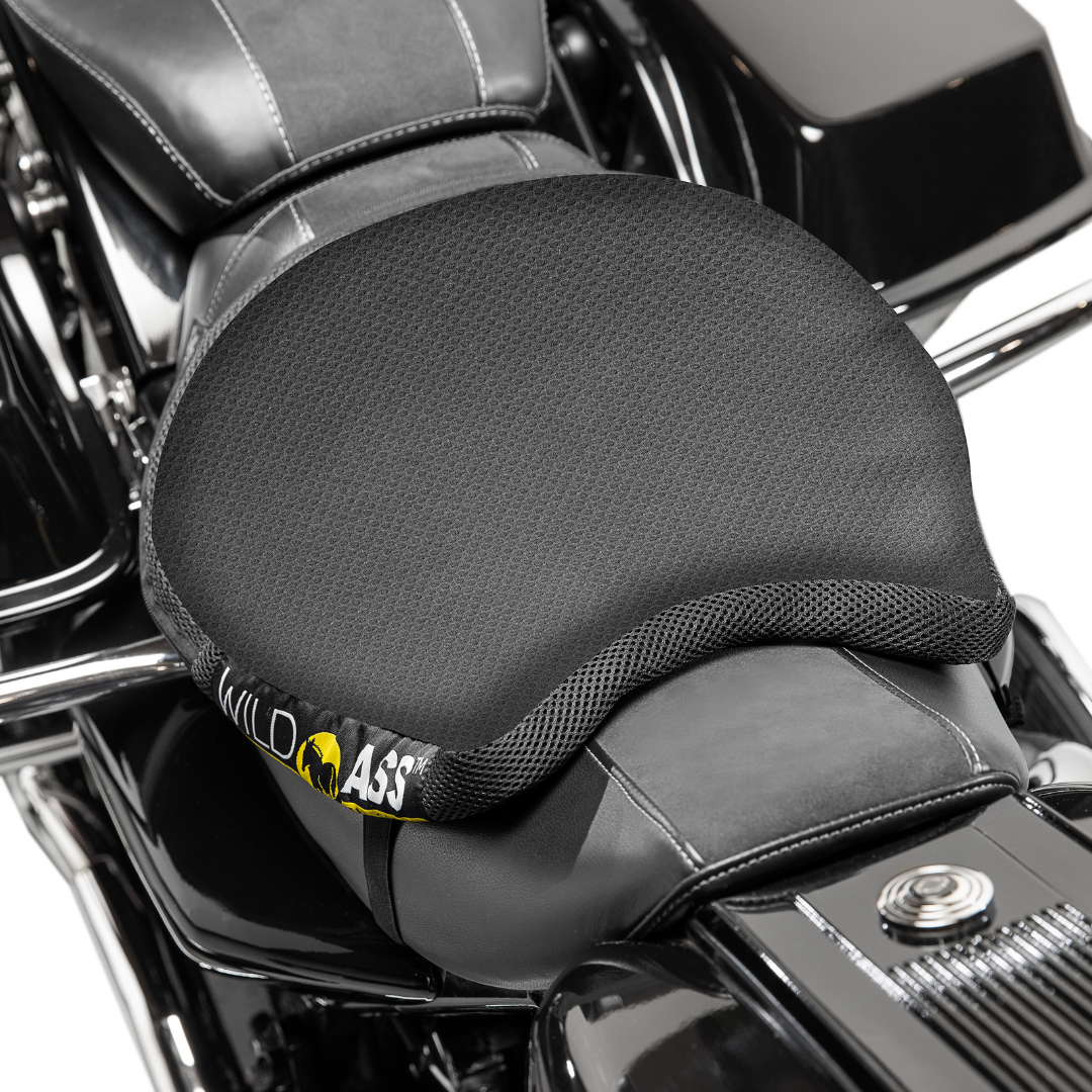 Wild Ass Motorcycle Air Cushion | Smart - Classic-RWA-10003BK-Seat Pads-Pyramid Motorcycle Accessories
