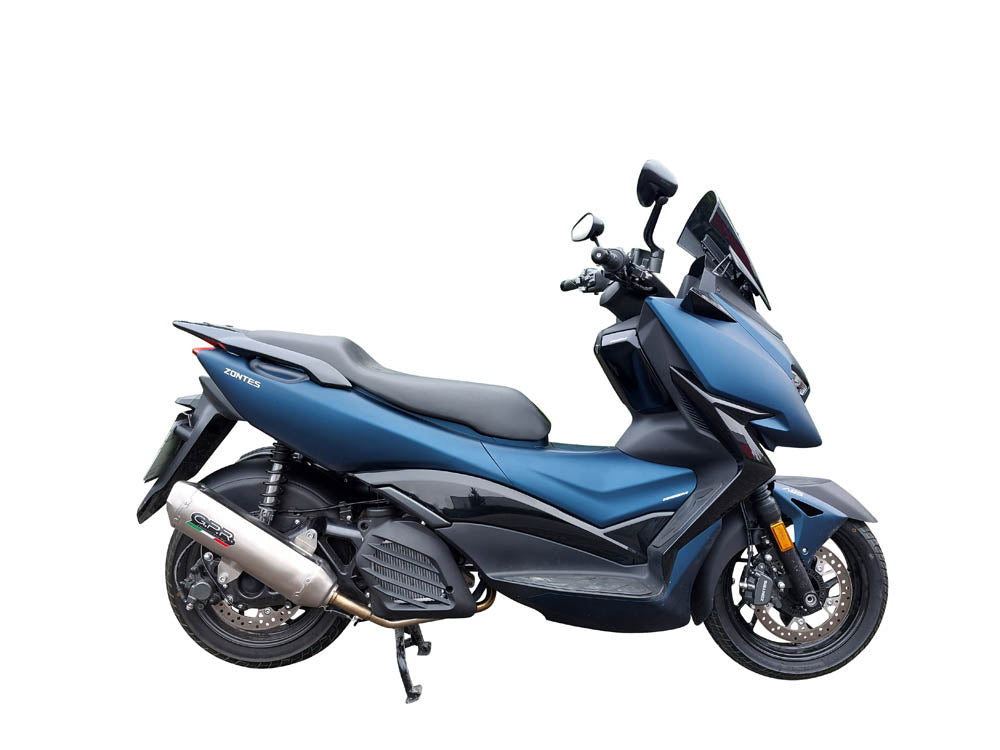 GPR Pentaroad Inox Exhaust for Zontes M 125 125cc (2022-2024) [Z.8.PE.IO] -   Pyramid Motorcycle Accessories
