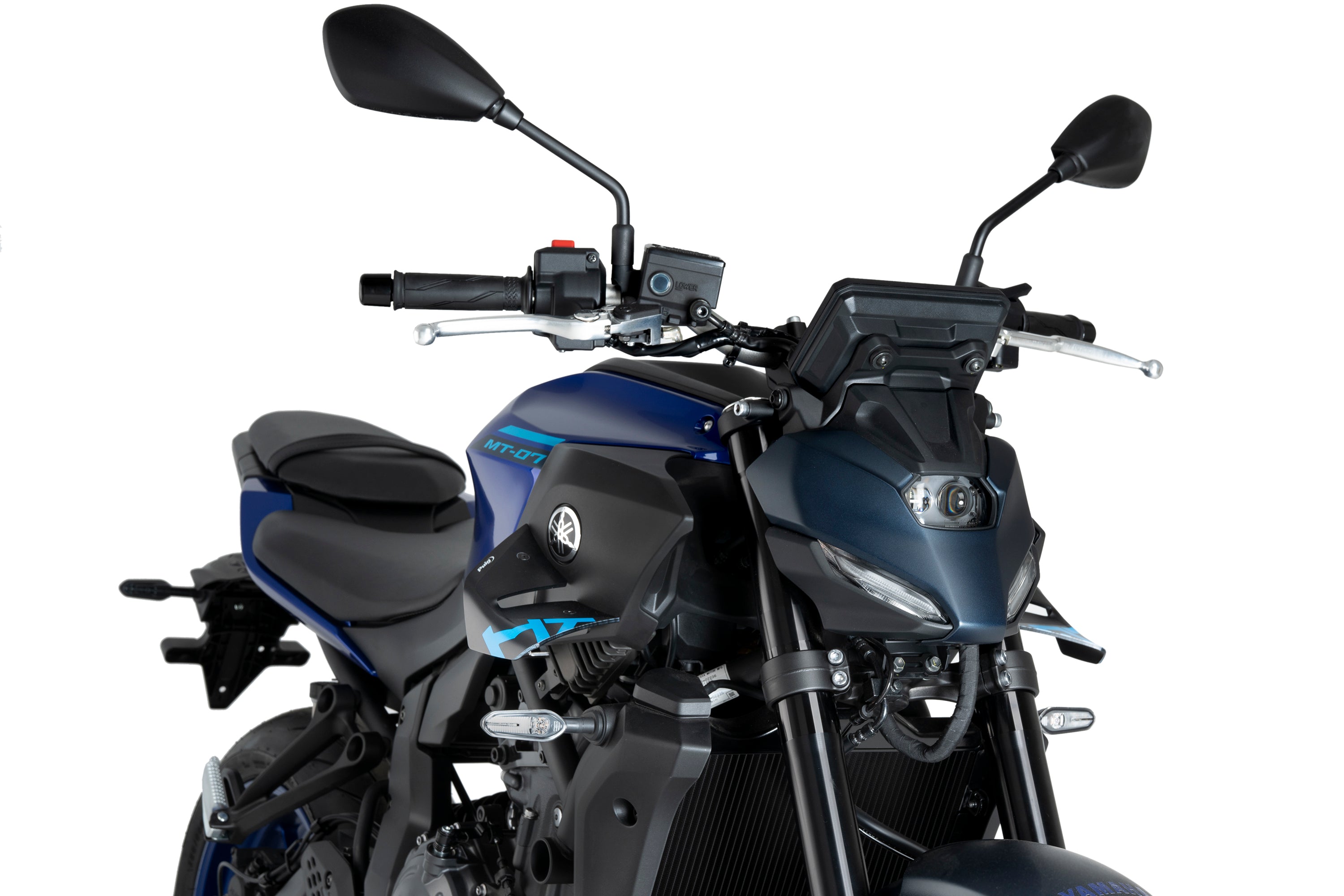 Puig D12 Side Downforce Wings | Graphics | Yamaha MT-07 2025>Current -   Pyramid Motorcycle Accessories