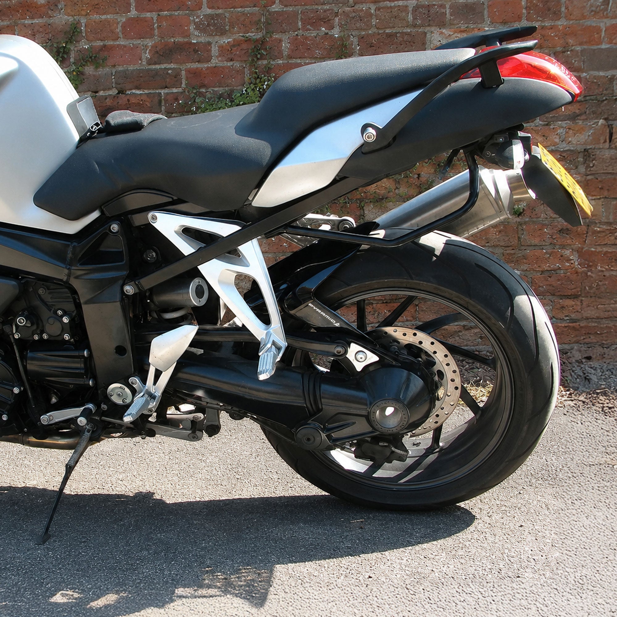 Pyramid Hugger | Gloss Black | BMW K 1200 R Sport 2006>2011 -   Pyramid Motorcycle Accessories